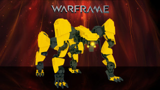 Yellow lego robot black red - warframe armor free wallpaper