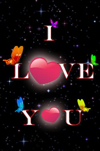 Heart butterflies i love you - felipe seade free wallpaper