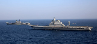 Two ships ocean larger smaller - bholekar srihari free wallpaper