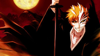 Man sword full moon red 2 - full free wallpaper