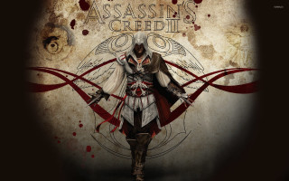 Man white outfit sword banner - a white outfit free wallpaper