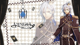 Anime couple checkered wallpaper birdcage - key art free wallpaper for desktop