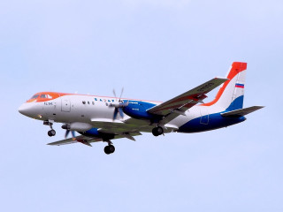 Large passenger jet flying blue 6 - a large passenger free wallpaper
