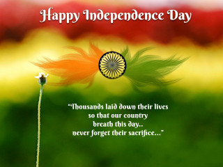 Flower independence quote bapu samikshavad - a quote free wallpaper