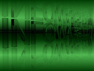 Green background no one allowed - c4d free wallpaper