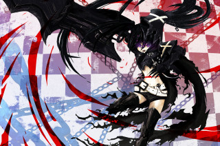 Gothic anime woman sword checkered - a sword free wallpaper