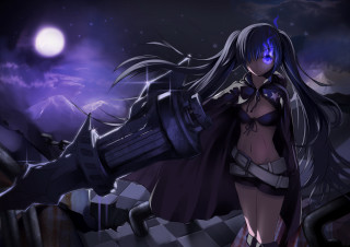 Woman long hair sword in 8 - a roof free wallpaper