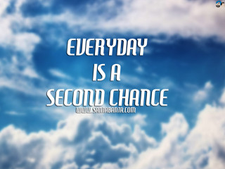 Everyday second chance sky inspirational - a picture of a sky free wallpaper