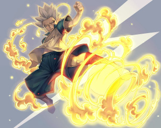 Cartoon character flying glowing object - fabien charuau free wallpaper