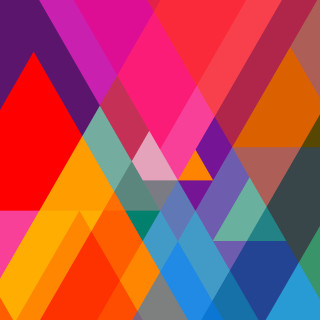 Colorful background squares triangles pattern - geometric free wallpaper
