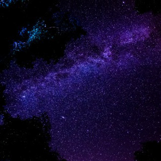 Night sky stars purple blue 2 - sky free wallpaper