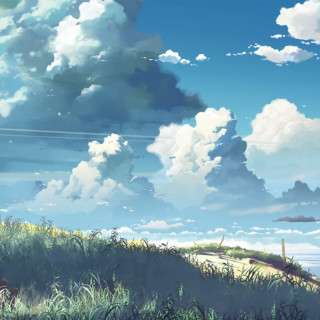 Person hill horse background clouds - atey ghailan free wallpaper