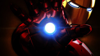 Iron man closeup light hand - marvel comic free wallpaper