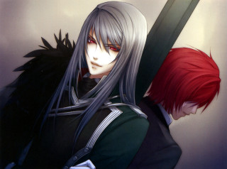 Anime character long hair sword 9 - a sword and a sword free wallpaper