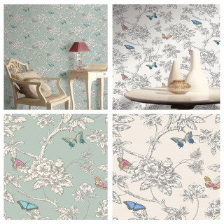 Wallpapers chairs table lamp series - a series free wallpaper