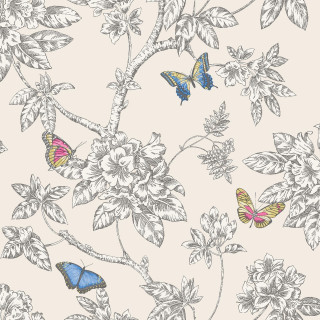 Butterflies flowers wallpaper colorful nature - a flemish baroque free wallpaper