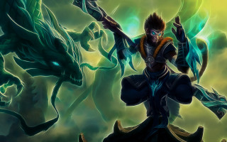 Man sword demon body head - dai jin free wallpaper