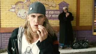 Man smoking corner woman hat - hypermodernism free wallpaper
