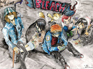 Drawing group people bench sign - a drawing of a group free wallpaper