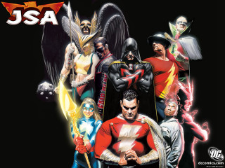 Superheroes group black background usa - a group of superheros free wallpaper