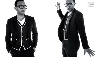 Man suit glasses waving beard - glass free wallpaper