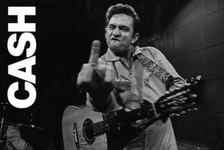 Man guitar peace sign sitting - a portrait free wallpaper