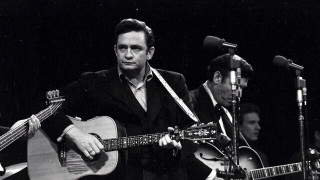 Man playing guitar singing microphone 10 - 1 9 6 0 s free wallpaper