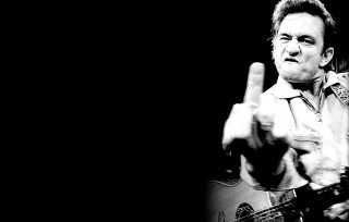 Man guitar peace sign black - punk art free wallpaper