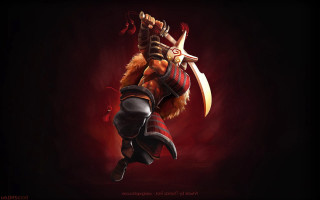 Character sword armor dark background - a character in a video game free wallpaper