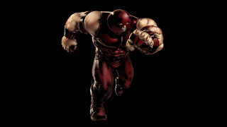 Man red white costume running - benjamin marra free wallpaper