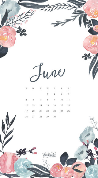 Calendar flowers leaves nature beautiful - a calendar free wallpaper
