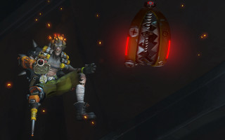 Mummy bandages hologram redlight overwatch - a man in a costume free wallpaper