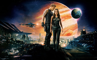 Man woman space station planet - a space station free wallpaper