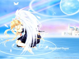 Anime girl white hair black 2 - white hair free wallpaper