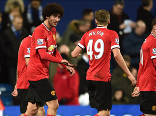 Soccer men red uniforms black - a number free wallpaper