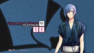 Man blue hair black shirt - a shadow free wallpaper