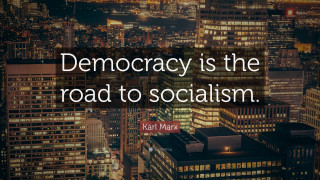 Democracy city skyline quote tokyo - bourgeoi free wallpaper