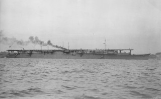 Large ship smoke stacks water 3 - a large ship free wallpaper