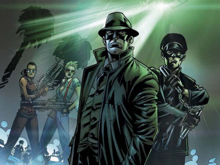 Man hat trench coat group - dustin nguyen free wallpaper