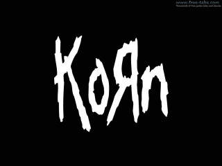 Korn black white photo ink 2 - a white outline free wallpaper