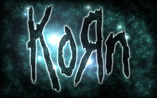 Black blue background korn stars - center free wallpaper