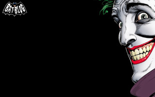 Joker green hair red nose 3 - a white face free wallpaper