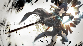 Man sword shattered glass background - a sword free wallpaper