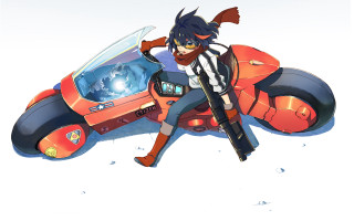 Cartoon character gun vehicle person - concept art free wallpaper