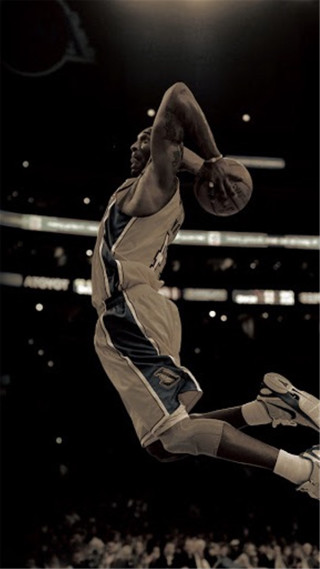 Man jumping basketball crowd watching - allan brooks free wallpaper