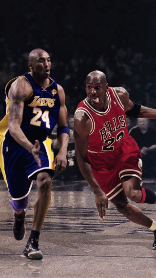 Basketball game two men court - photo real free wallpaper