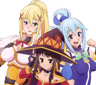 Anime girls costumes posing hat - photo free wallpaper