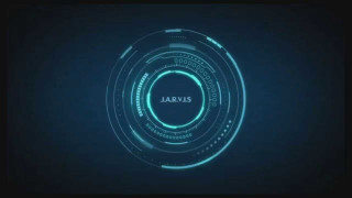 Jarvs circular logo blue green - circular free wallpaper