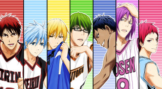Anime characters colored hair styles 2 - a poster free wallpaper for desktop