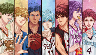 Group boys basketball teddy anime - young man free wallpaper